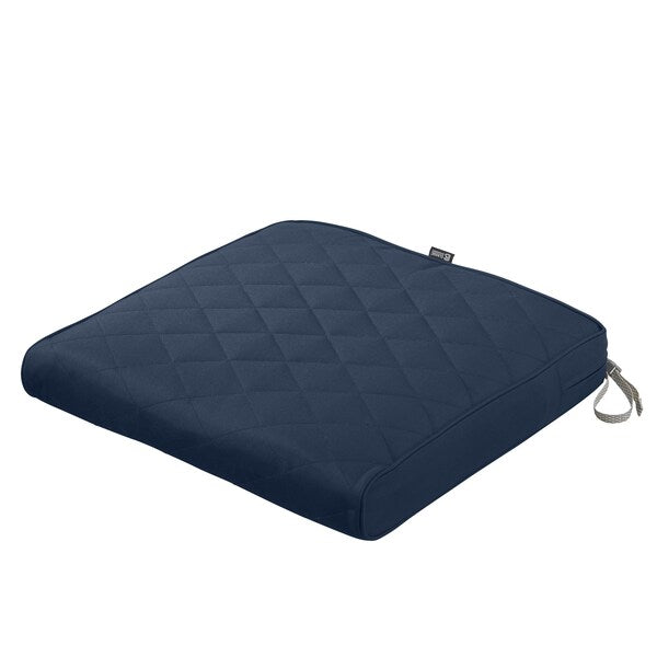 Montlake Quilted Patio Cushion, Navy, 21