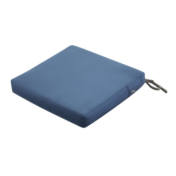 Ravenna Seat Cushion, Empire Blue, 21