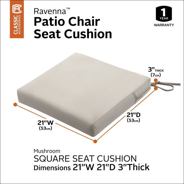 Ravenna Seat Cushion, 21