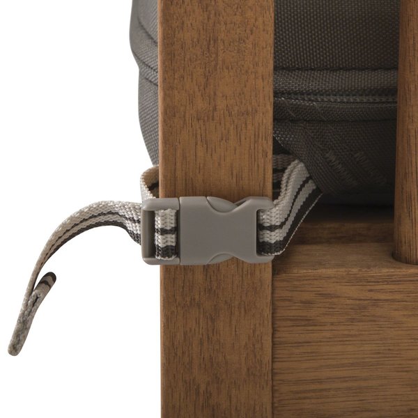 Ravenna Seat Cushion, Dark Taupe, 21