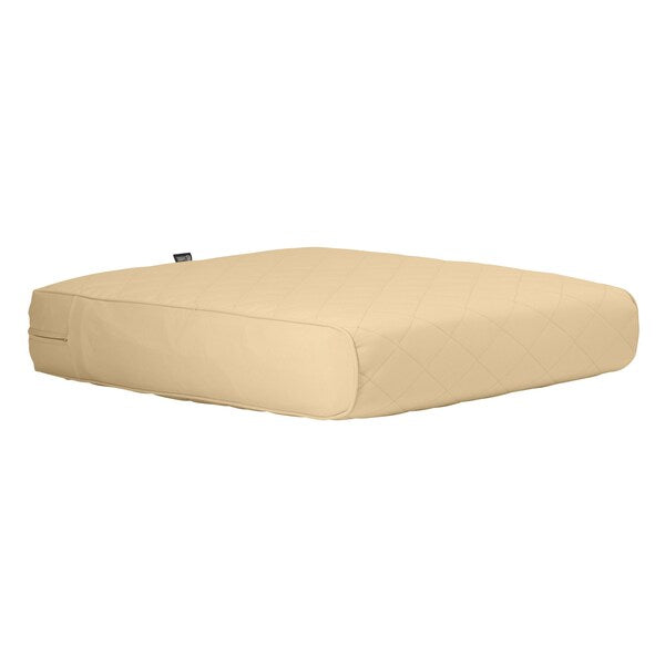 Montlake Quilted Patio Cushion, Chamomile, 48