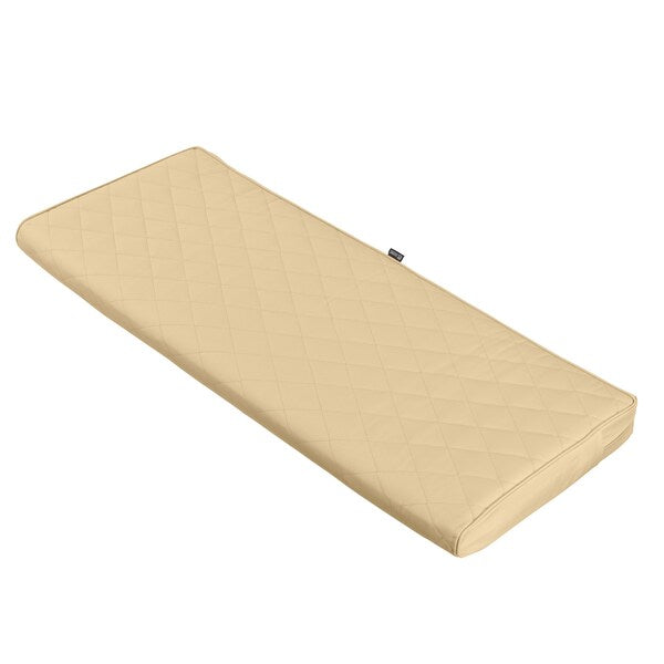 Montlake Quilted Patio Cushion, Chamomile, 48
