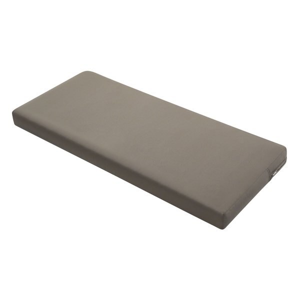 Ravenna Bench Cushion, Dark Taupe, 48