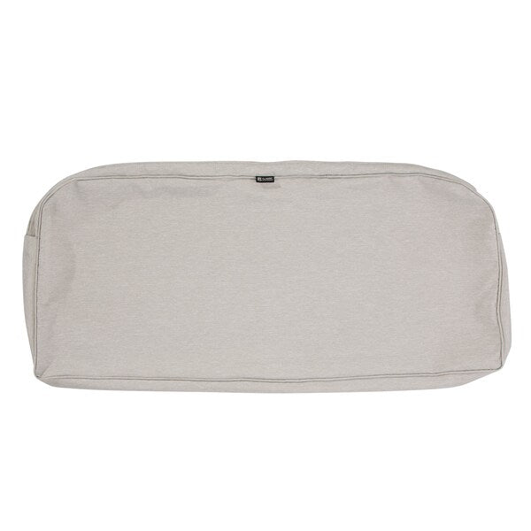Montlake Bench/Settee, Contoured Back Cushion, Grey, 18