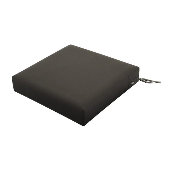 Ravenna Seat Cushion, Espresso, 23