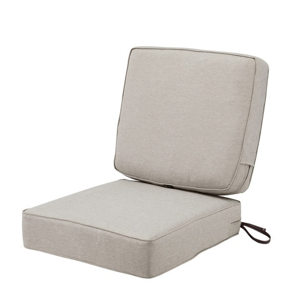 Montlake Heather Grey Cushion Set, Heather Grey, 23