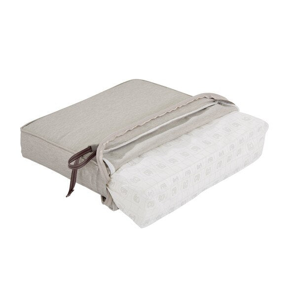 Montlake Heather Grey Cushion Set, Heather Grey, 23