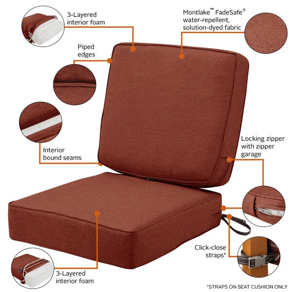 Montlake Cushion Set, Heather Henna, 23