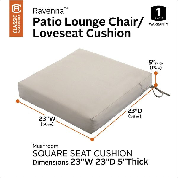 Ravenna Seat Cushion, 23
