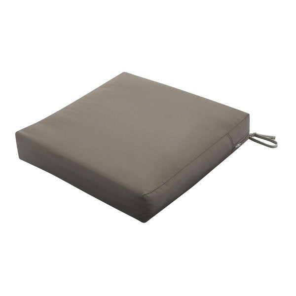 Ravenna Seat Cushion, Dark Taupe, 23