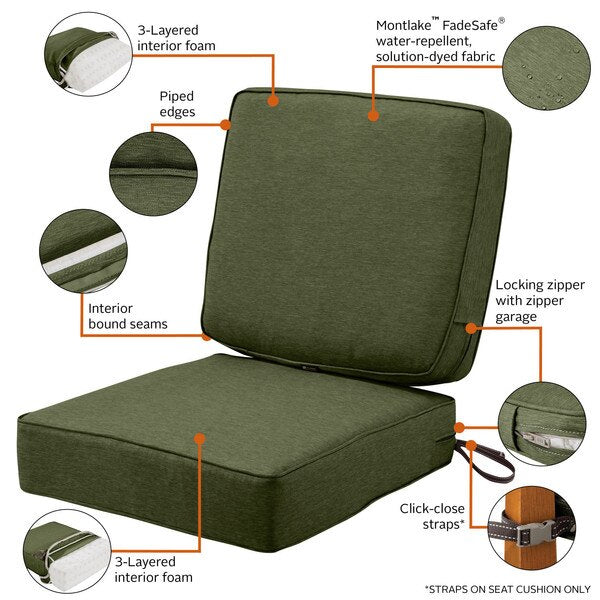 Montlake Heather Fern Cushion Set, 25