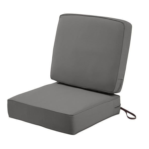 Montlake Light Charcoal Cushion Set, 25
