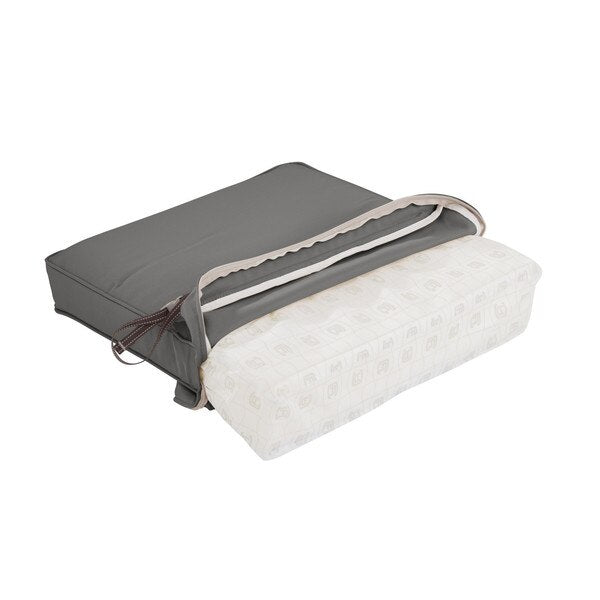 Montlake Light Charcoal Cushion Set, 25
