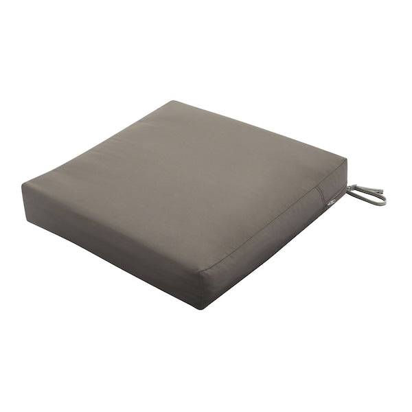 Ravenna Seat Cushion, Dark Taupe, 25