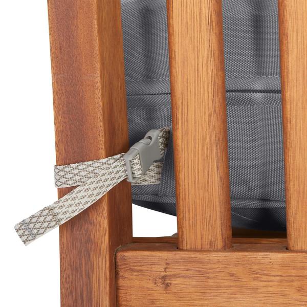 Montlake Quilted Patio Cushion, Grey, 25