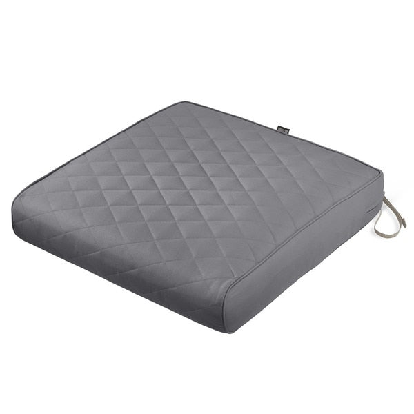 Montlake Quilted Patio Cushion, Grey, 25