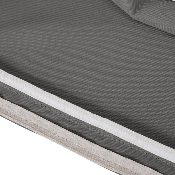 Rectangle Lounge Seat Cushion, Grey