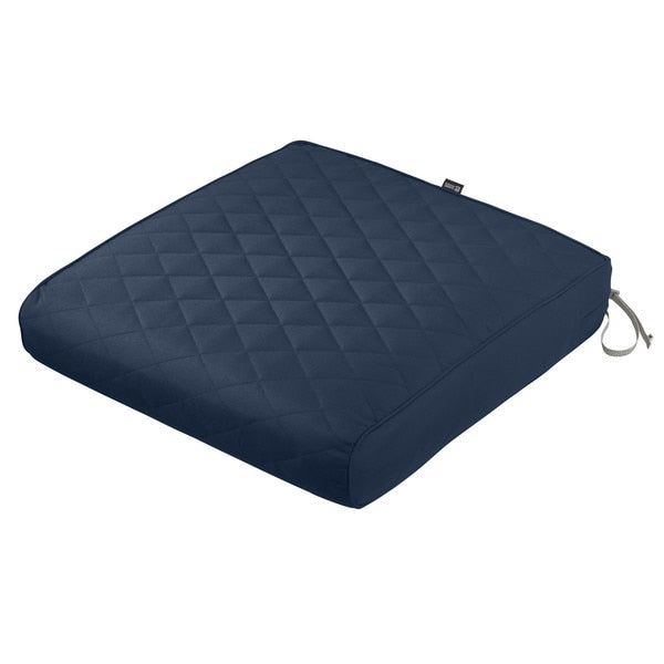Montlake Quilted Patio Cushion, Navy, 25