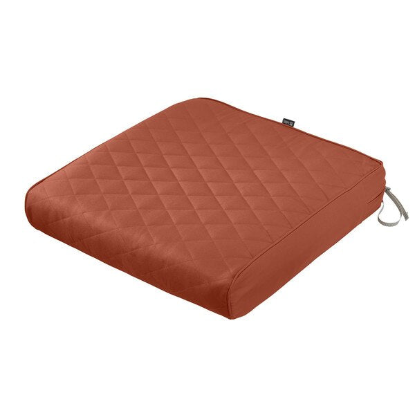 Montlake Quilted Patio Cushion, Spice, 25