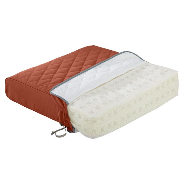 Montlake Quilted Patio Cushion, Spice, 25