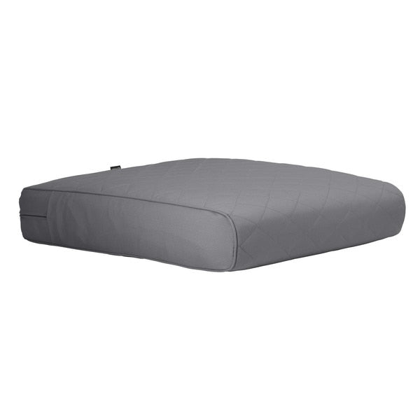 Montlake Quilted Patio Cushion, Grey, 25