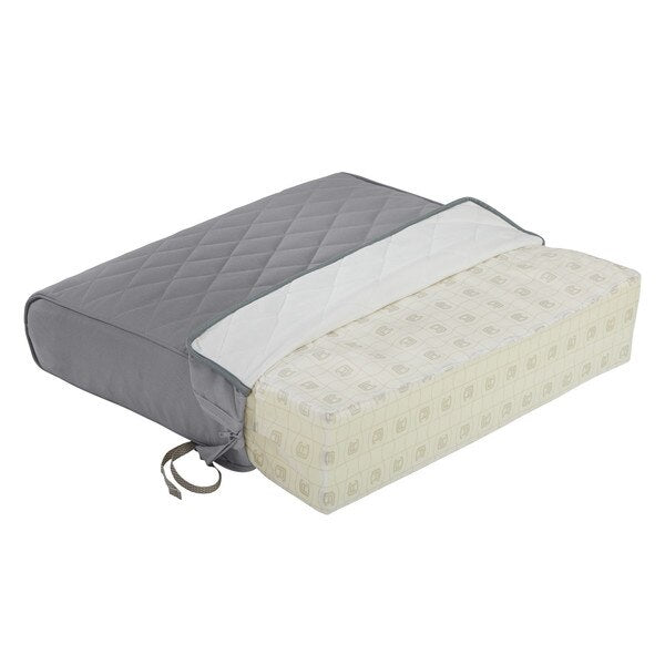 Montlake Quilted Patio Cushion, Grey, 25