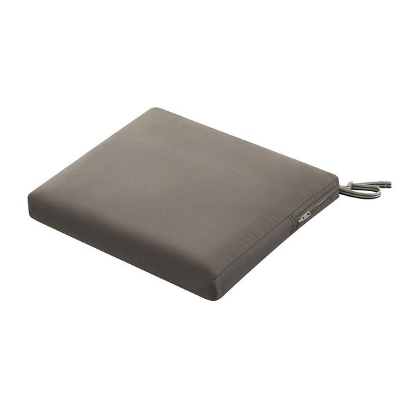 Ravenna Seat Cushion, Dark Taupe, 17