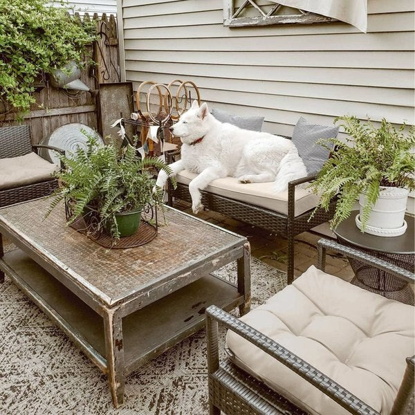 Bench/Settee Cushion, Antique Beige, 59