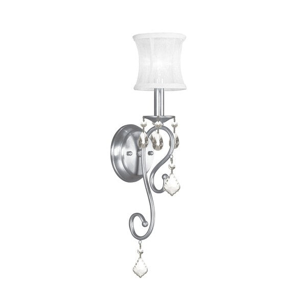 Newcastle 1 Light Brushed Nickel Wall Sconce
