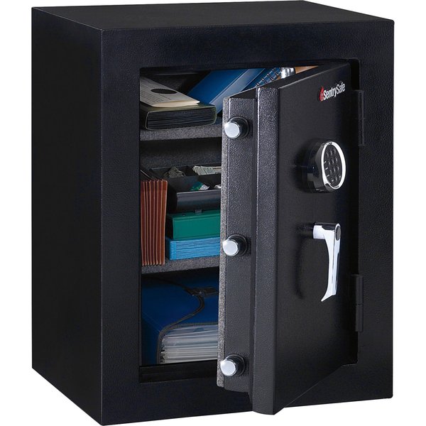 Fire Rated Security Safe, 3.4 cu ft, 163 lb, 1/2 hr. Fire Rating