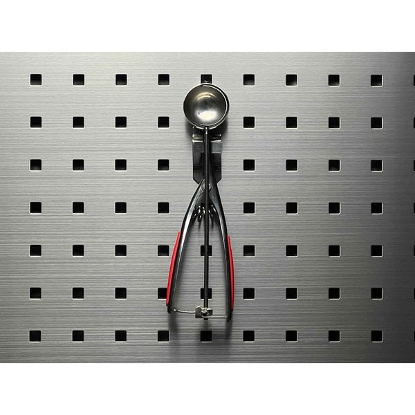 1/4 In. to 1/2 In. Hold Range Stainless Steel Extended Spring Clip for Stainless Steel LocBoard 3 Pack