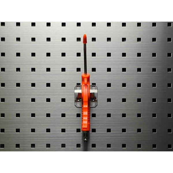 3/4 In. to 1-1/4 In. Hold Range Stainless Steel Extended Spring Clip for Stainless Steel LocBoard 3 Pack