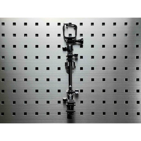 1/4 In. to 1/2 In. Hold Range Stainless Steel Standard Spring Clip for Stainless Steel LocBoard 3 Pack