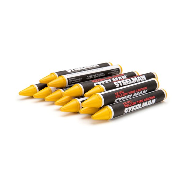 Yellow Marking Crayons, PK12