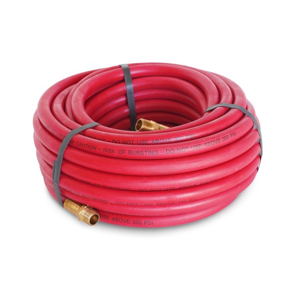Rubber Air Hose, 50 ft. x 3/8