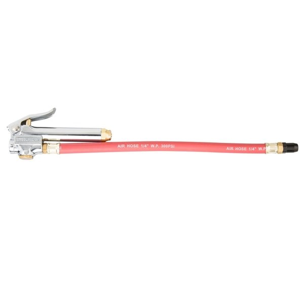 Straight Tire Inflator With Gauge, 12