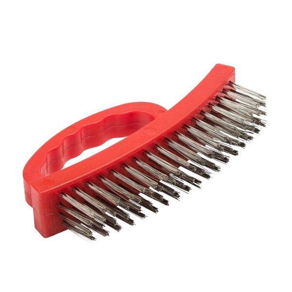 Stainless Bristle Plastic Wire Brush