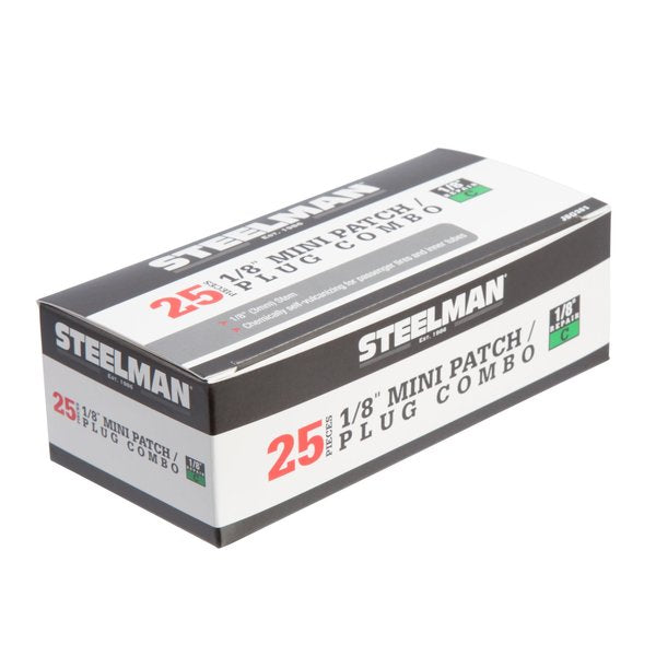 Tire Repair Patch/Plug Combo, 1/8