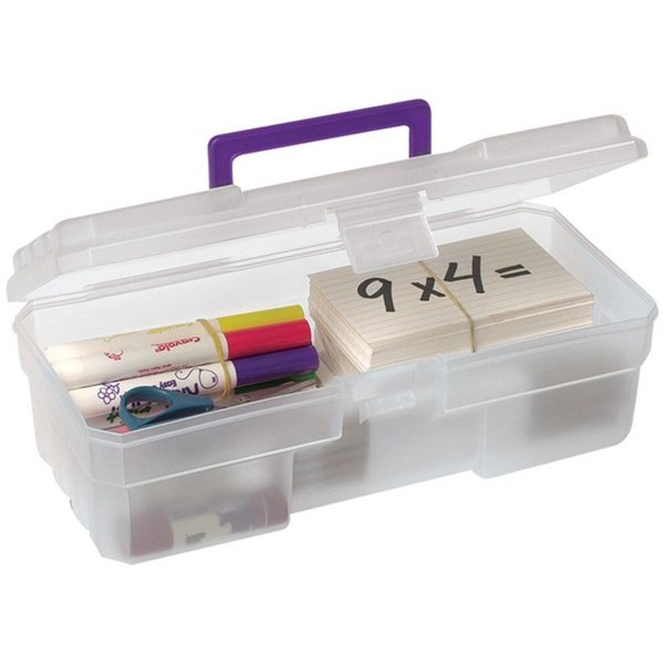 Craft Supply Box, 6 x 12 x 4, Clear