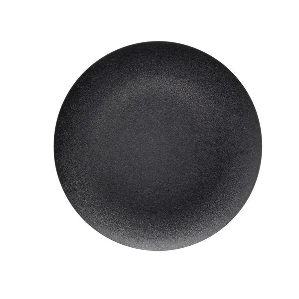 Black cap unmarked for circular flush pu