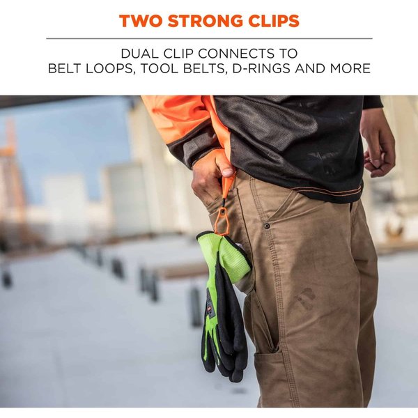 Swiveling Glove Clip