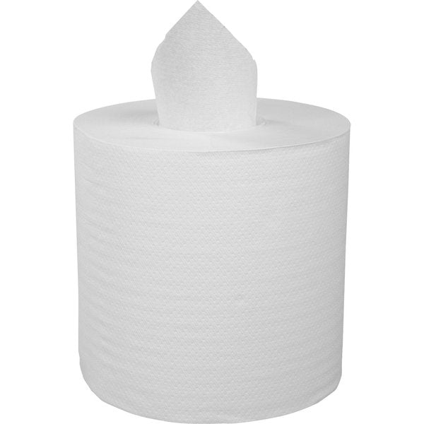 Center Pull Paper Towels, 2, 600, White, 6 PK