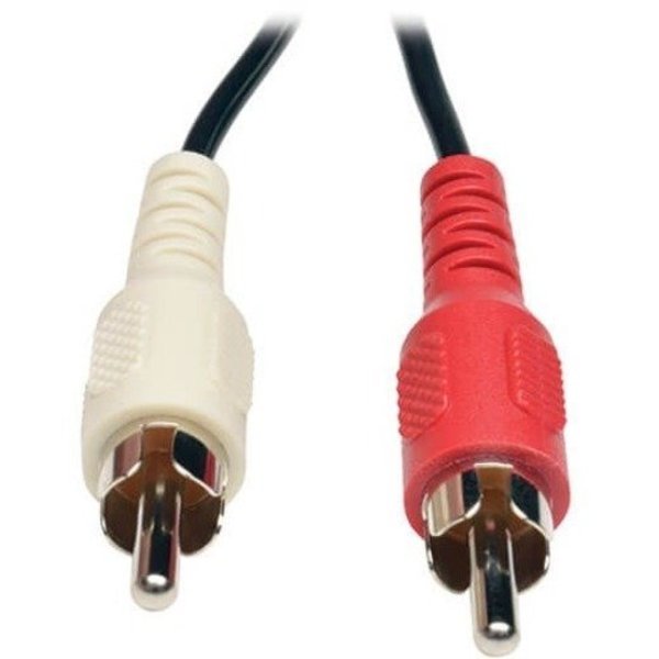 Audio Cable, 3.5mm, Y Split, 2 RCA, 6