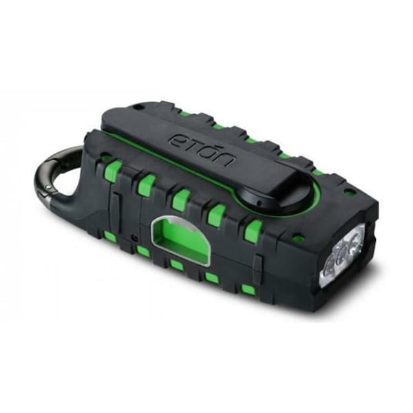 Portable Weather Radio, Green, 6-1/2