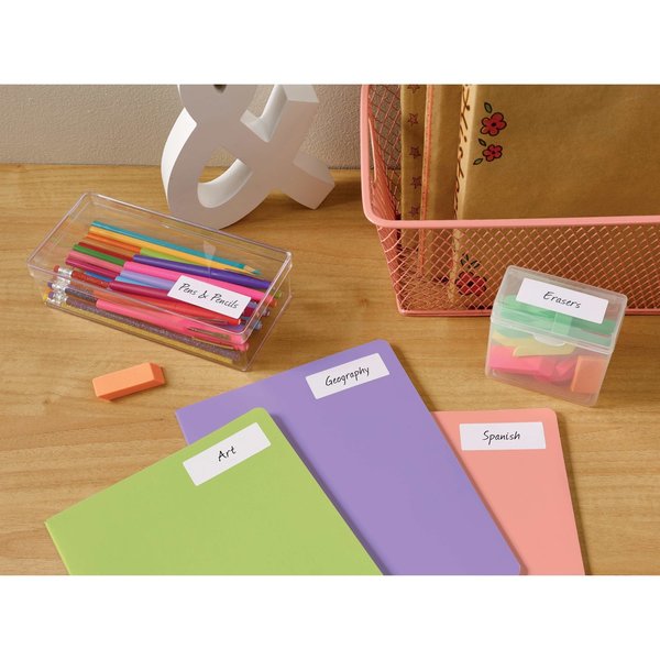 AveryÂ® Easy PeelÂ® Address Labels, Permanent Adhesive, 1