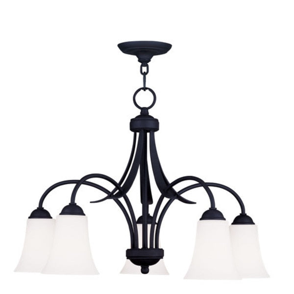 Ridgedale 5 Light Black Chandelier