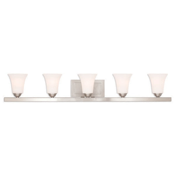 Ridgedale 5 Light Brushed Nickel Bath Va