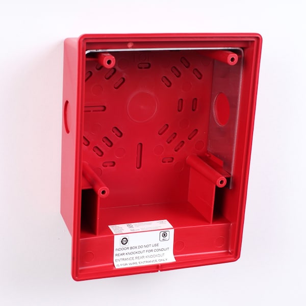 Surface Box, Red