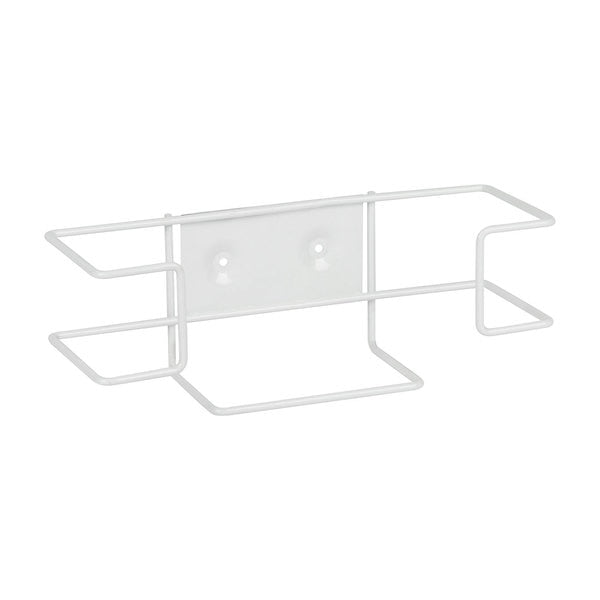 Display Bracket, Wht Vinyl On Ss Wire