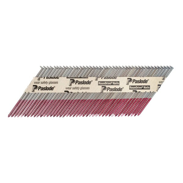 Collated Framing Nail, 3-1/4 in L, Not Applicable, Hot Dipped Galvanized Plus, Offset Round Head